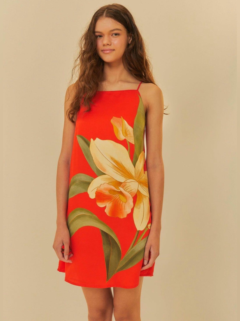 Farm Rio Orquídea Mini Dress NWT S